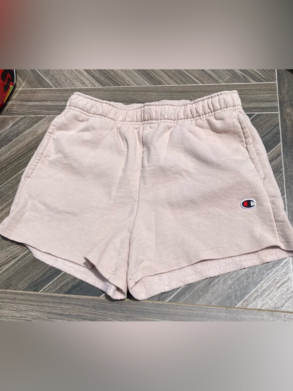Champion tan Terry Cloth Shorts